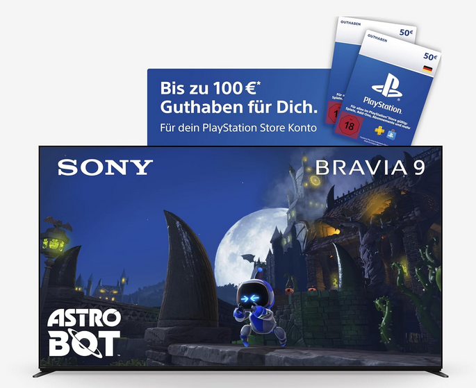 Der Sony BRAVIA 9 QLED sticht durch seine Helligkeit und den effektiven Reflexionsschutz hervor